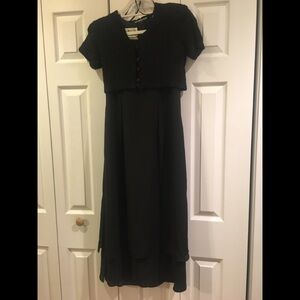 Two piece dress and sweater set-in excellent used condition